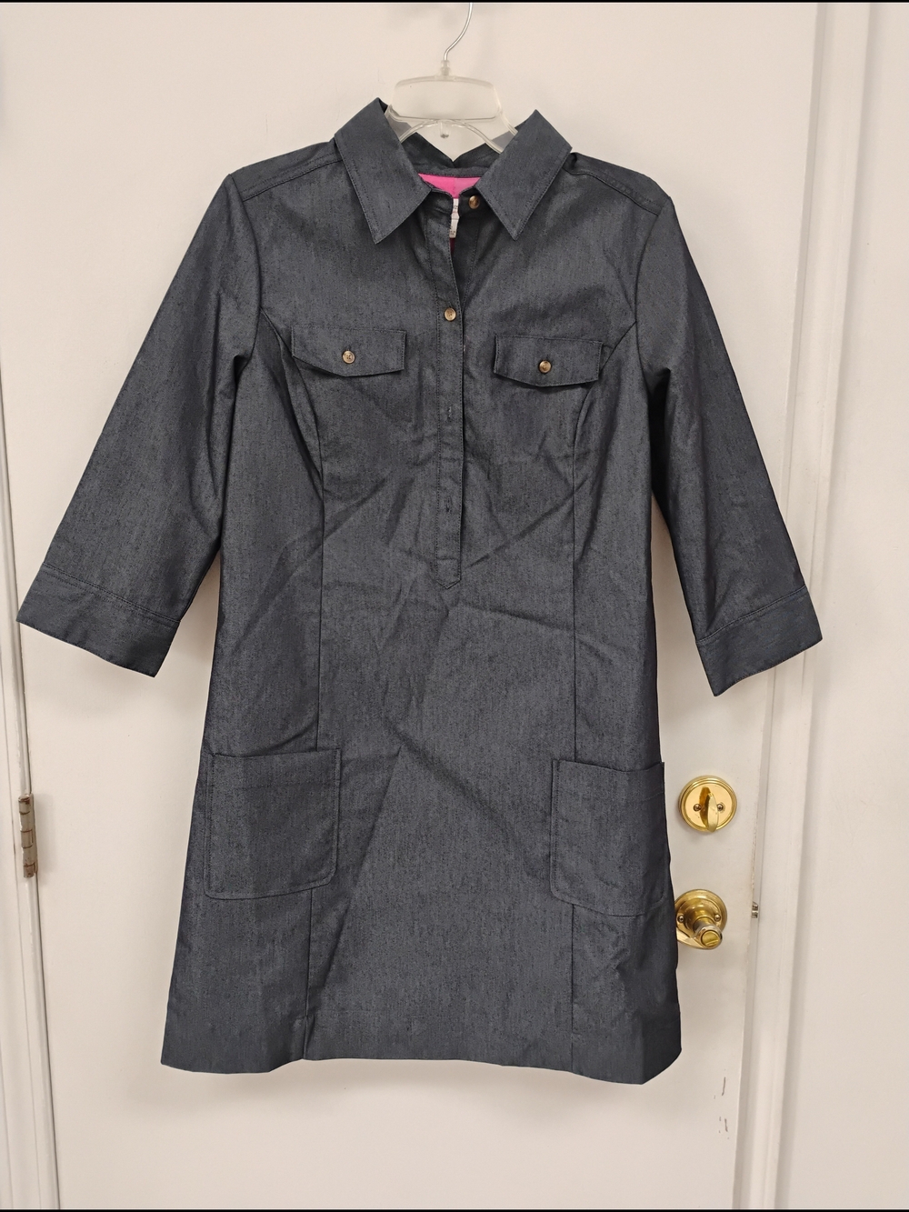 Isaac Mizrahi for Target Denim Shirt Dress Size 12